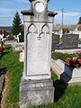 The grave of István Bedics and Terézia Doncsecz, Rábatótfalu