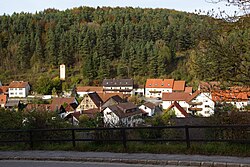 Skyline of Weigendorf