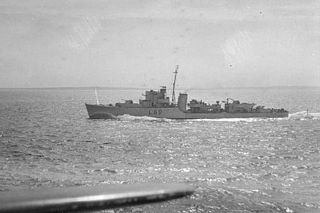 HMS <i>Croome</i> (L62) Destroyer of the Royal Navy