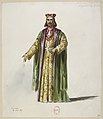 Français : Halévy - La reine de Chypre - Eugène Lacoste, 1876-1877 - 24. Seigneur chypriote. Coryphée du 3ème acte.jpg