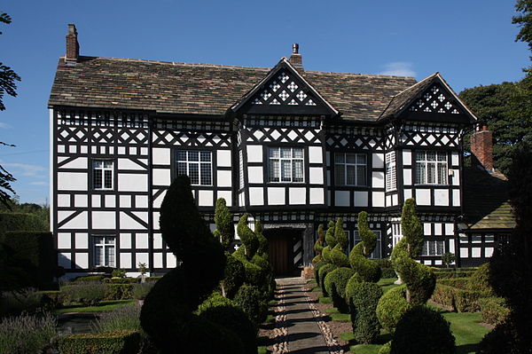 The family home, Handforth Hall, Cheshire