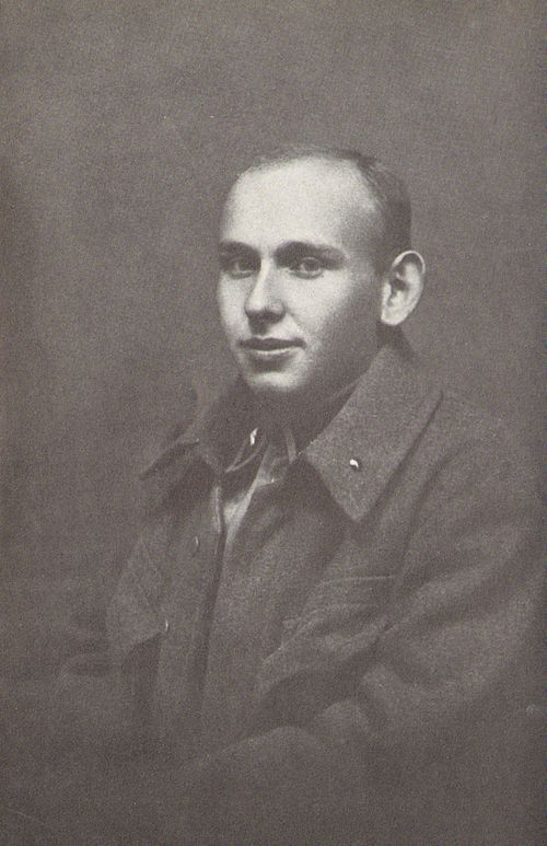 Eisler in uniform, 1917