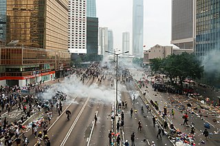 12 June 2019 Hong Kong protest Demonstration occurred on 12th June 2019