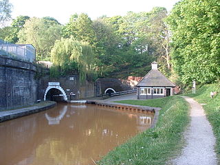 <span class="mw-page-title-main">Harecastle Tunnel</span> Canal tunnel in Staffordshire, England