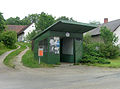 Čeština: Zastávka v Jestřebici, části Heřmaniček English: Bus stop in Jestřebice, part of Heřmaničky, Czech Republic.