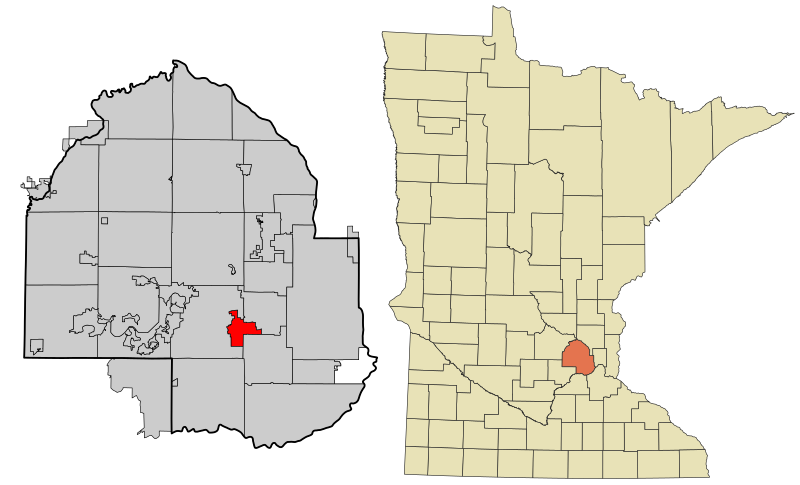 File:Hennepin County Minnesota Incorporated and Unincorporated areas Hopkins Highlighted.svg
