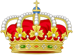 Ispaniyaning Heraldic Royal Crown.svg