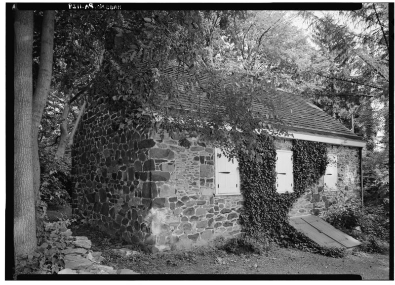 File:Historic American Buildings Survey, Ned Goode, Photographer August 20, 1958 NORTH AND WEST SIDES. - Eagle School, Old Eagle School Road (State Route 543) (Tredyffrin Township), HABS PA,15-STRAFO,1-1.tif