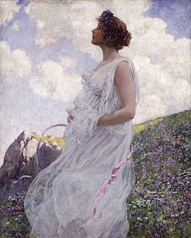 Calypso par George Hitchcock (1906)