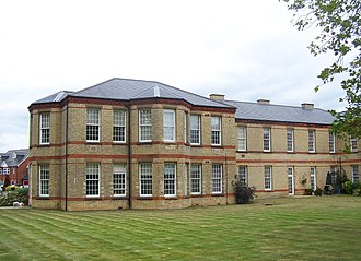 A former ward block now converted to residential use seen in 2009. Horton hospital wards 2009.JPG