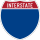 Interstate Highway marker