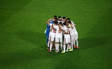 Iranian players before the match. IRN-YMN 20190107 Asian Cup 11.jpg