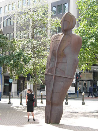 <i>Iron:Man</i> Sculpture by Antony Gormley