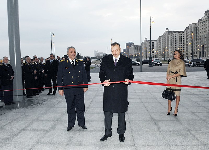 File:Ilham Aliyev attended the opening of the reconstructed Koroglu station of the Baku Underground 2.jpg