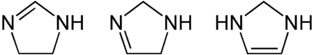 Imidatsoliinin isomeerit.