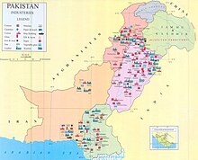 Industrial map of Pakistan Industrial Map Pakistan.jpg