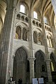Vierteiliger Wandaufriss mit Empore und Triforium (Kathedrale von Laon, Spätromanik/Frühgotik)
