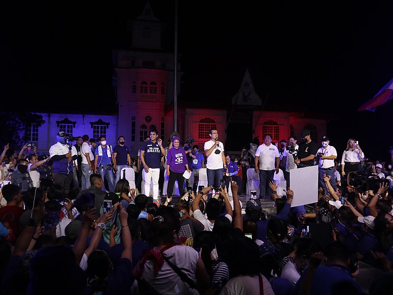 File:Isko Moreno rally Aguinaldo Shrine candidates on-stage (Kawit, Cavite; 03-18-2022).jpg