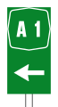 Direction to motorway