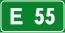 Señales de tráfico italianas - carretera europea 55.svg