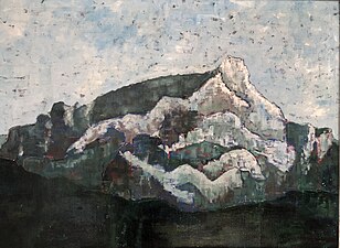 Ste-Victoire (1988). (60 × 81 cm)