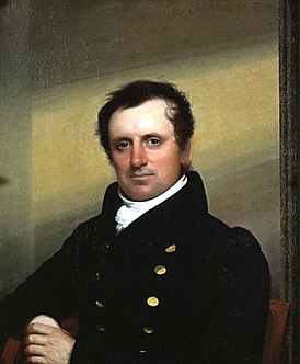 Портрет Джеймса Фенимора Купера (художник — Джон Уэсли Джарвис, 1822)
