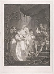 King Henry VI, Part III: Act V, Scene VII (Queen Bess Presenting King Edward... with Their Infant Son)