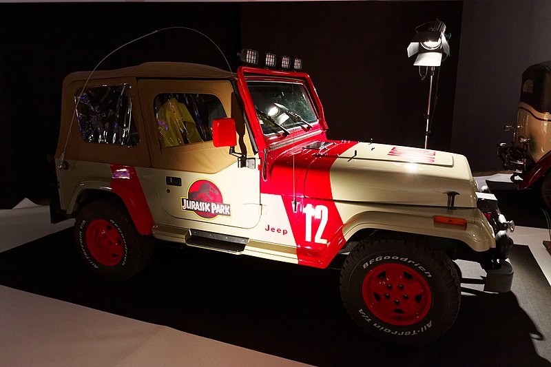 File:Jeep Wrangler Sahara 1993 - Mondial de l'Automobile de Paris 2016 -   - Wikimedia Commons