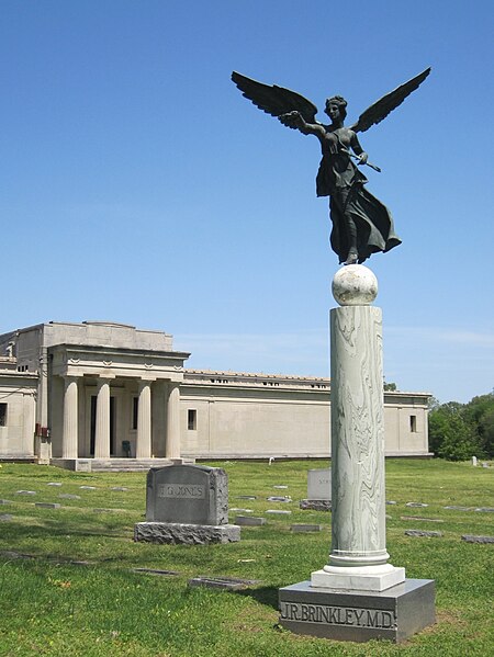 File:John R Brinkley grave Forest Hill Cemetery Memphis TN 3.jpg