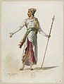 English: Jules Massenet - Le roi de Lahore - costume design by Eugène Lacoste 51 - 51. -Costume-