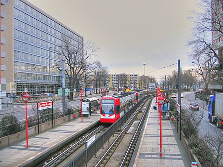 The extensive network of Cologne's and Bonn's Stadbahn spans the entire region