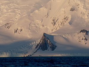 View from Bransfield Strait to Kalofer Peak