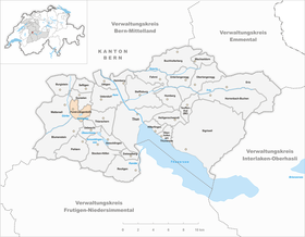Forst-Längenbühl térképe