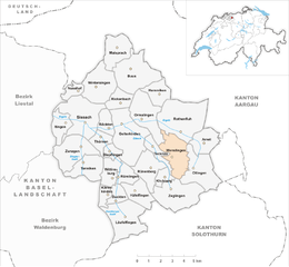 Wenslingen - Localizazion