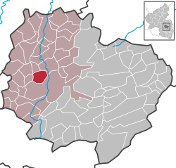Розташування Катценбах