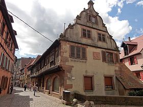 Image illustrative de l’article Maison au 78, rue du Général-de-Gaulle à Kaysersberg