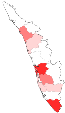 Kerala-Covid-19-Aktif-Kasus-Peta.svg