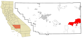 Locația orașului California