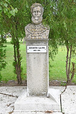 Kossuth Lajos mellszobra