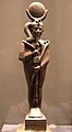 Statuette en bronze représentant le dieu Khonsou - Basse époque - Musée du Louvre.