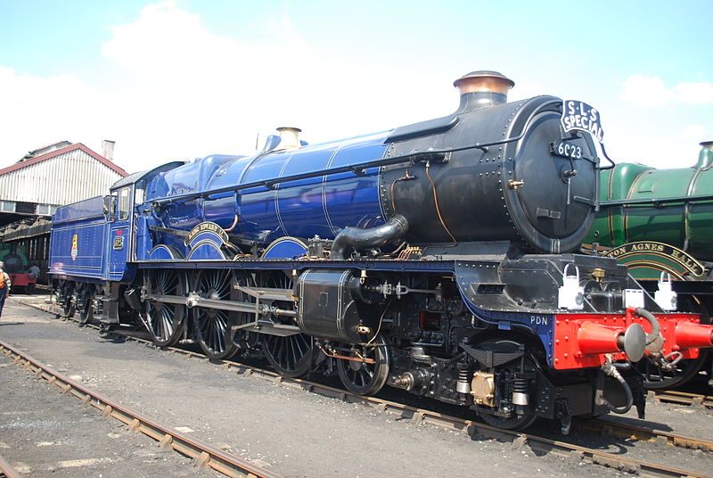 File:King Edward II No 6023 at Didcot (8713465717).jpg