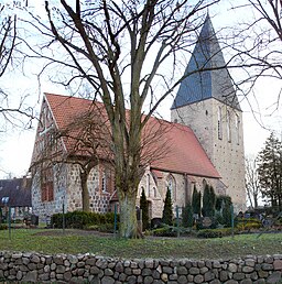 Kirche in Lambrechtshagen bei Rostock / Church in Lambrechtshagen near Rostock (Mecklenburg-Western Pomerania)