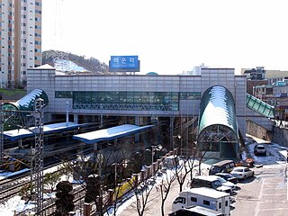 <span class="mw-page-title-main">Baegun Station</span> Metro station in Incheon, South Korea