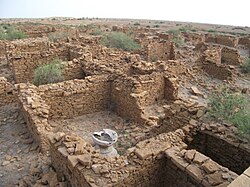 Kuldhara evlerinin kalıntıları