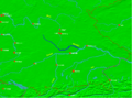 Lage der Altmühl (kräftig) in Bayern