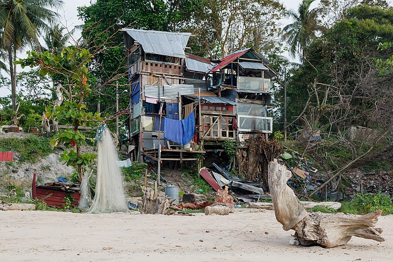 File:Langkawi Malaysia Fishermens-dwelling-at-Pantai-Pasir-Hitam-01.jpg