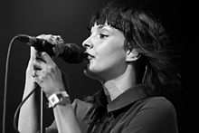 Lauren Mayberry auf dem Southside Festival 2014