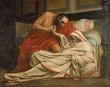 The Death of Tiberius by Jean Paul Laurens Laurens Mort de Tibere (49 3 23).jpg