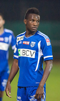 Lausanne Sport - 11. listopada 2011. - Gaël Nlundulu.jpg