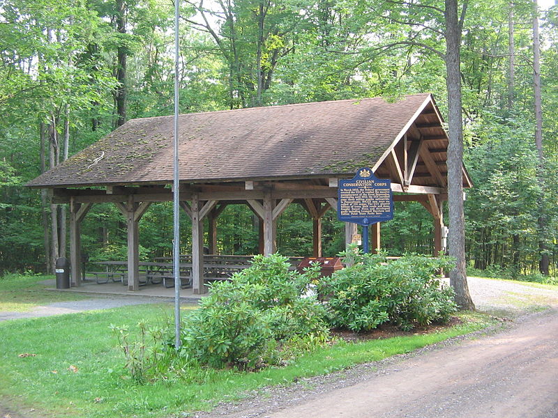 File:Leonard Harrison State Park Picnic Pavilion.jpg